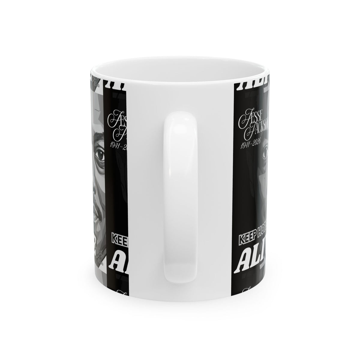 Keep Hope Alive 11oz 150z Mug | Ceramic Coffee Cup (11oz, 15oz)