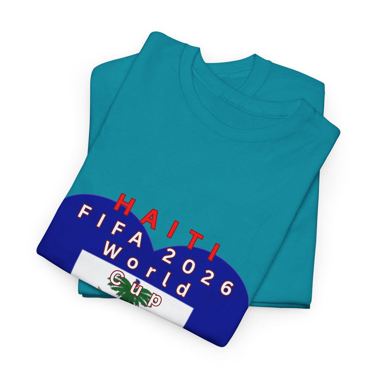 Heart of The Haitian Flag Tee