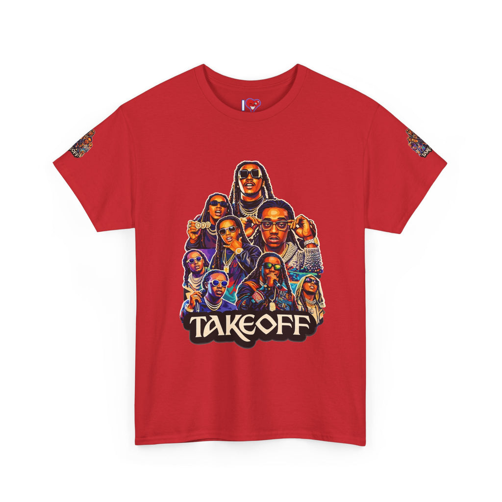 Takeoff Collage Tee | Hip Hop Artist Graphic T-Shirt