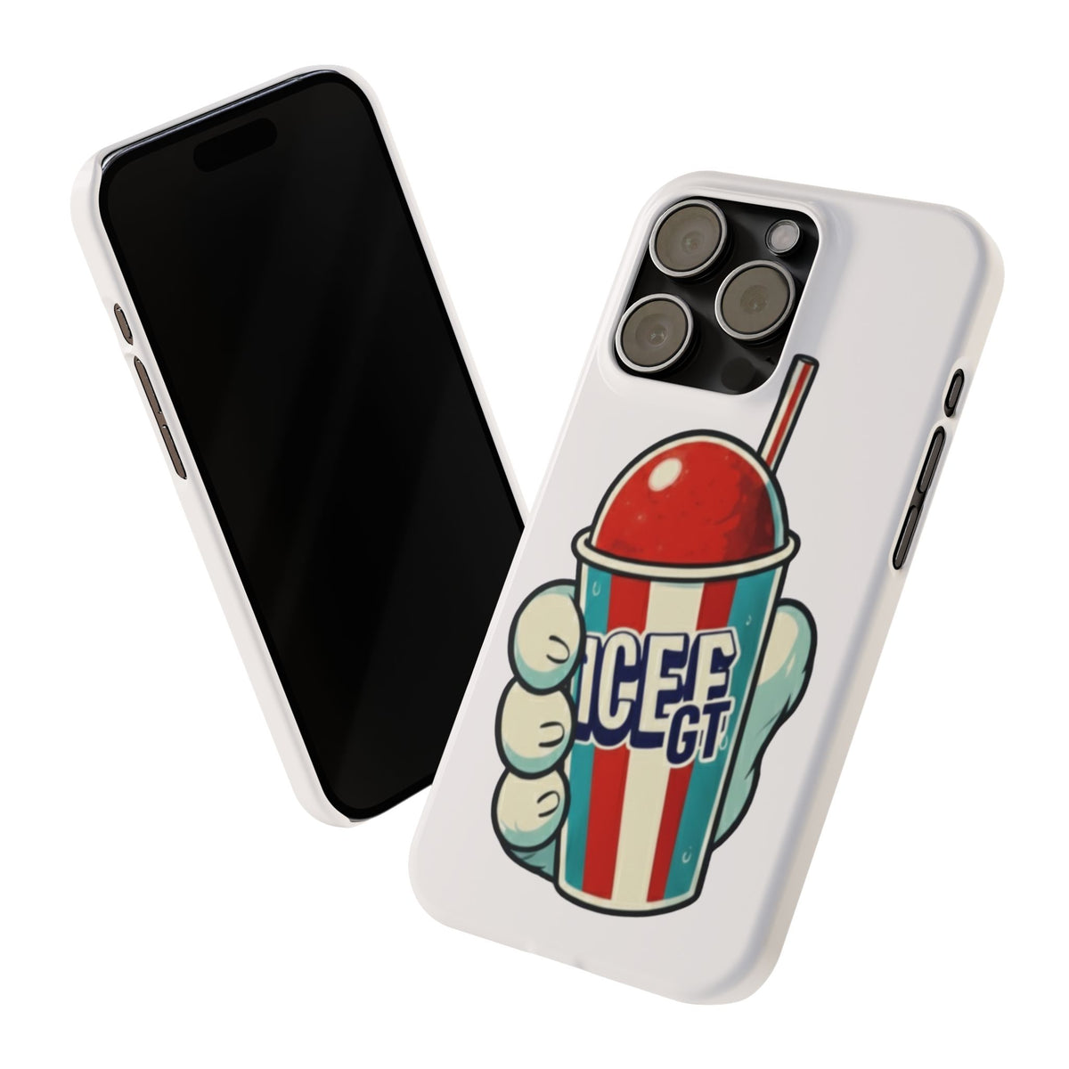 ICEE Slush Cup Slim Phone Case | Red White Blue Slushie