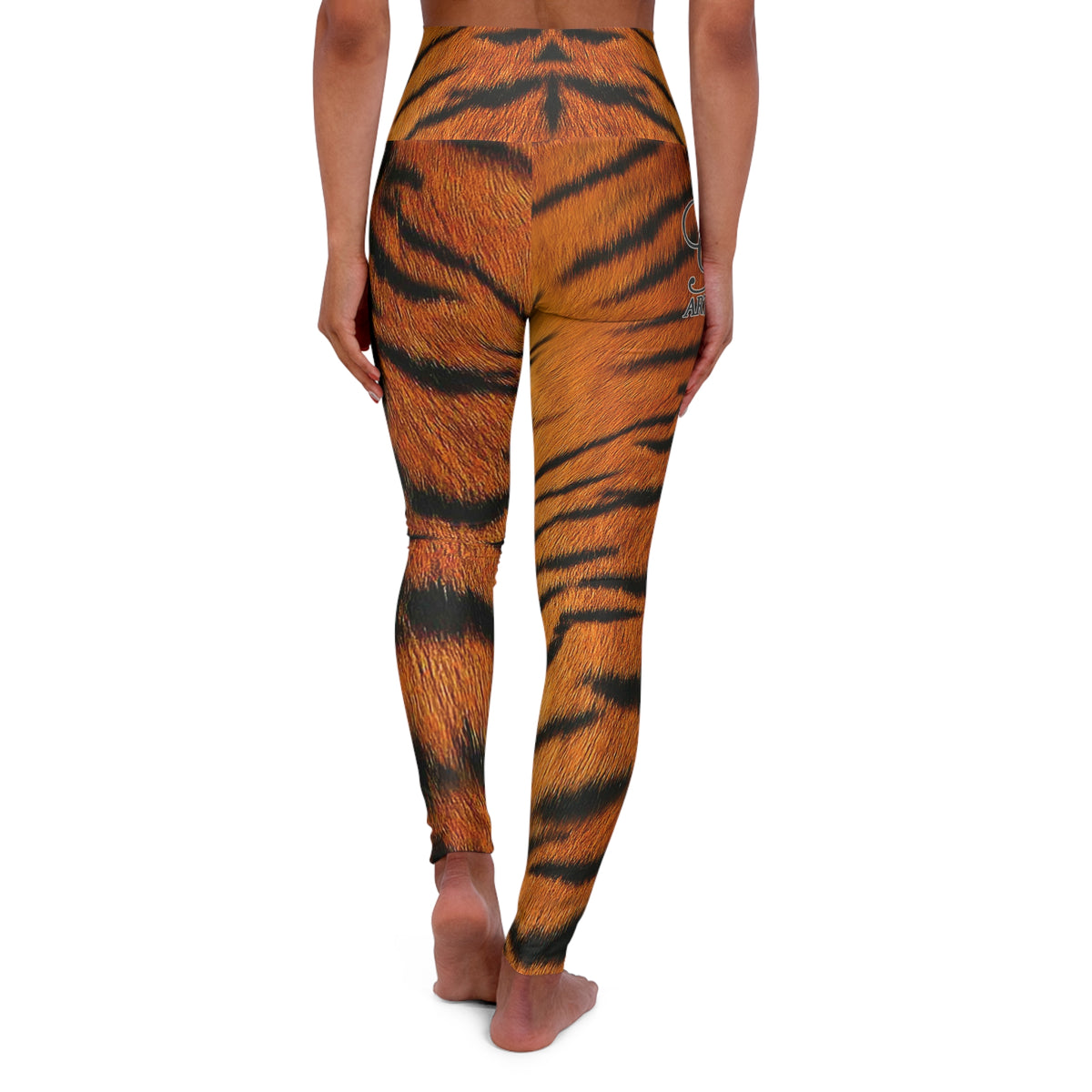 Tiger Queen Animalistic Designer Leggings by GT Artland