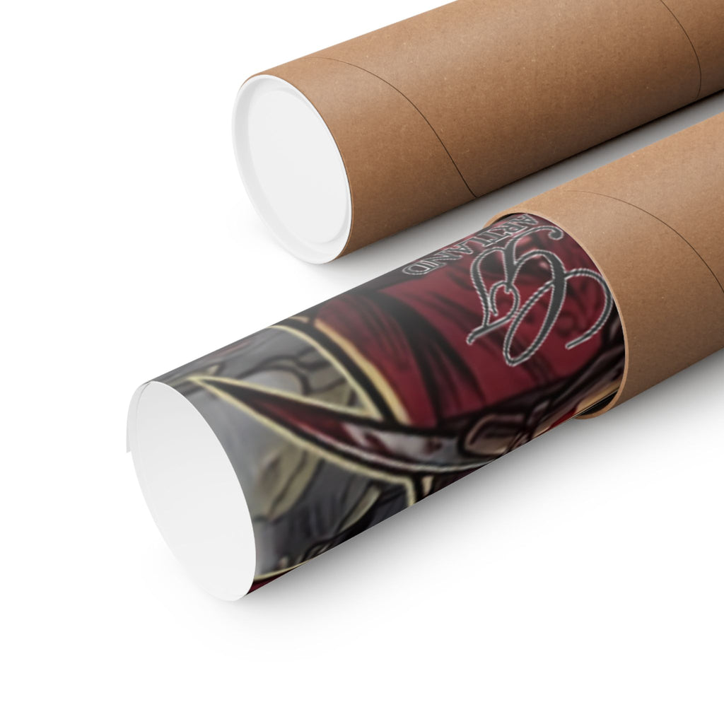 Elm Street Gangsta Horror Matte Vertical Posters by GT Artland
