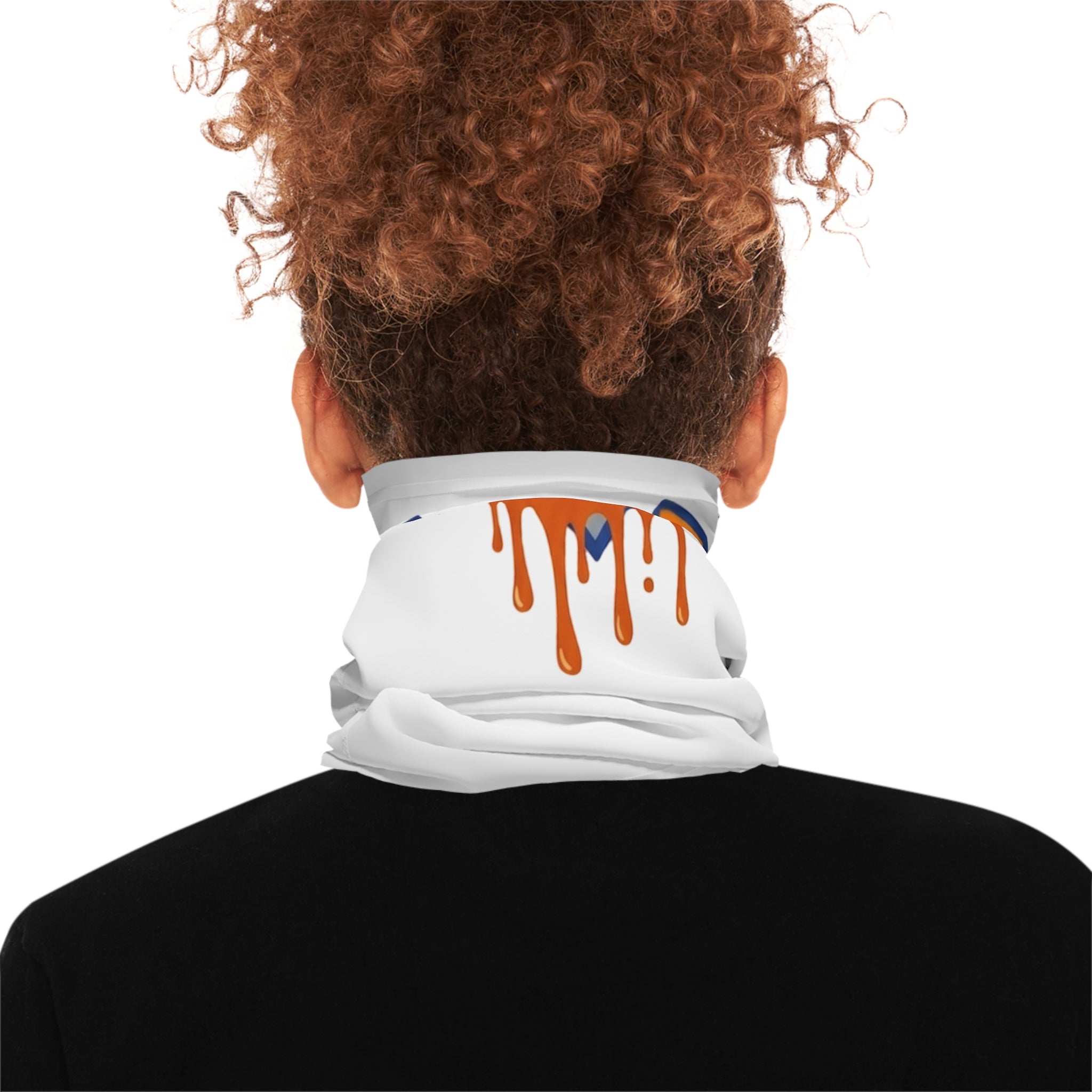 Dripping Basketball SWAG Neck Gaiter | Sports Face Covering by GT Artland