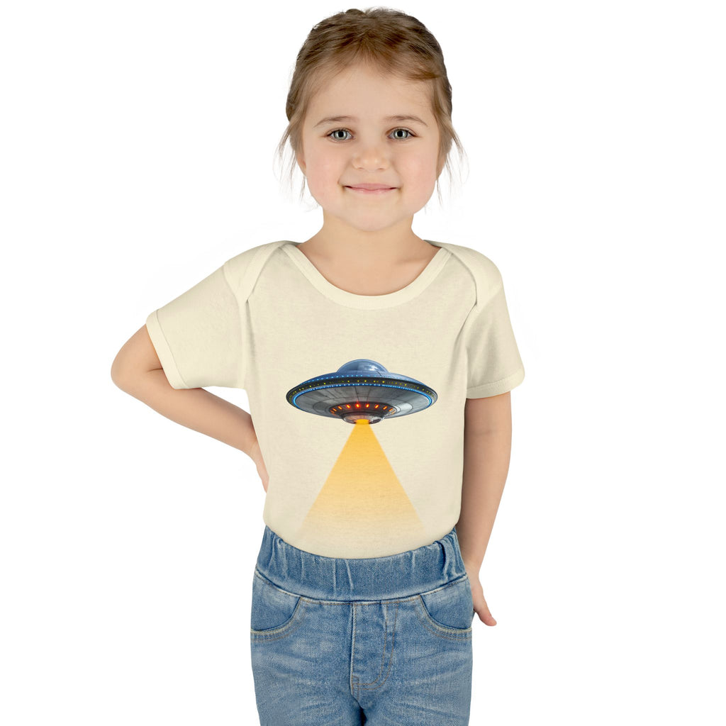UFO Infant Bodysuit | Cute Alien Spaceship Baby Onesie