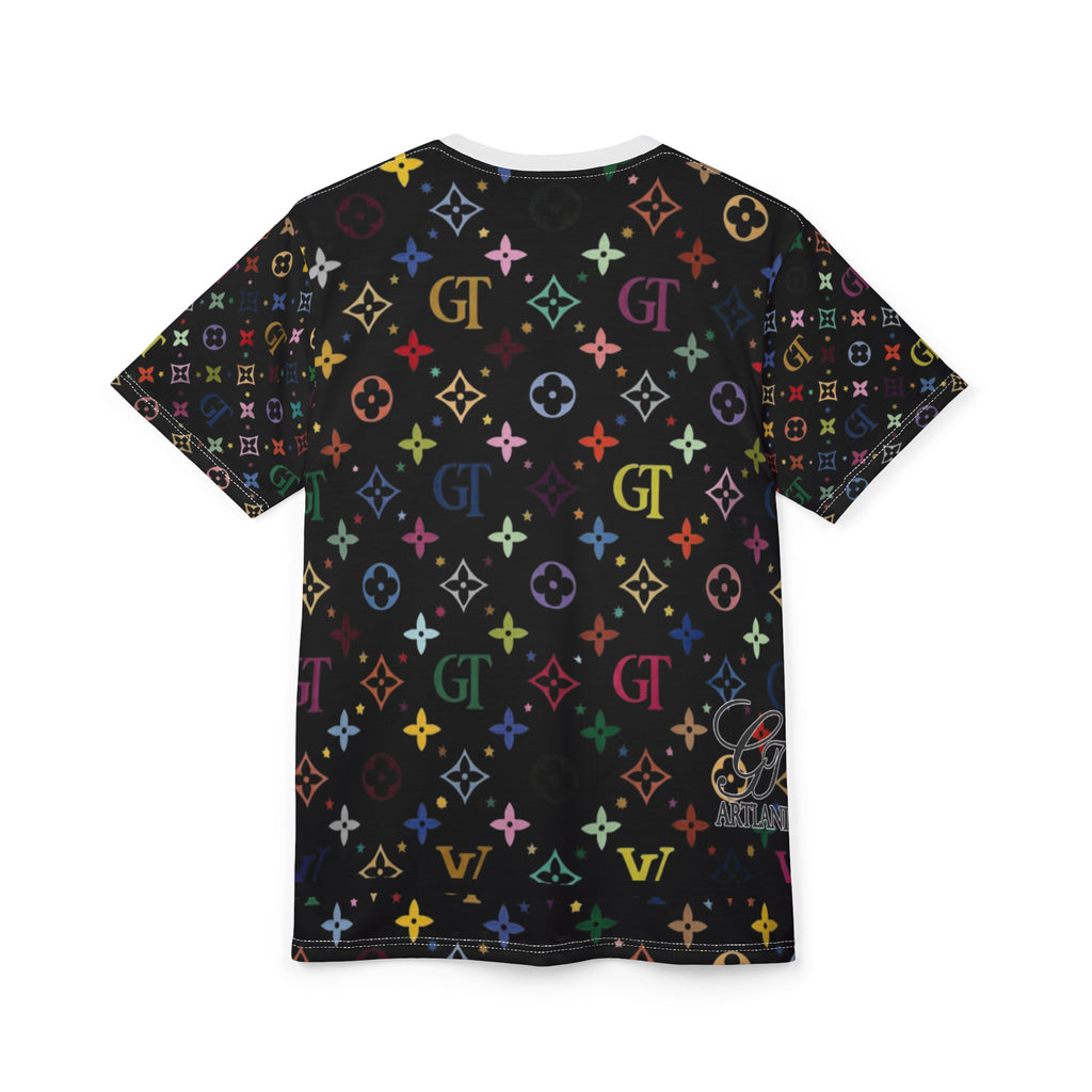 Teddy Bear Designer Elite Diamond Graphic Tee | All-Over Print Monogram Pattern by GT Artland