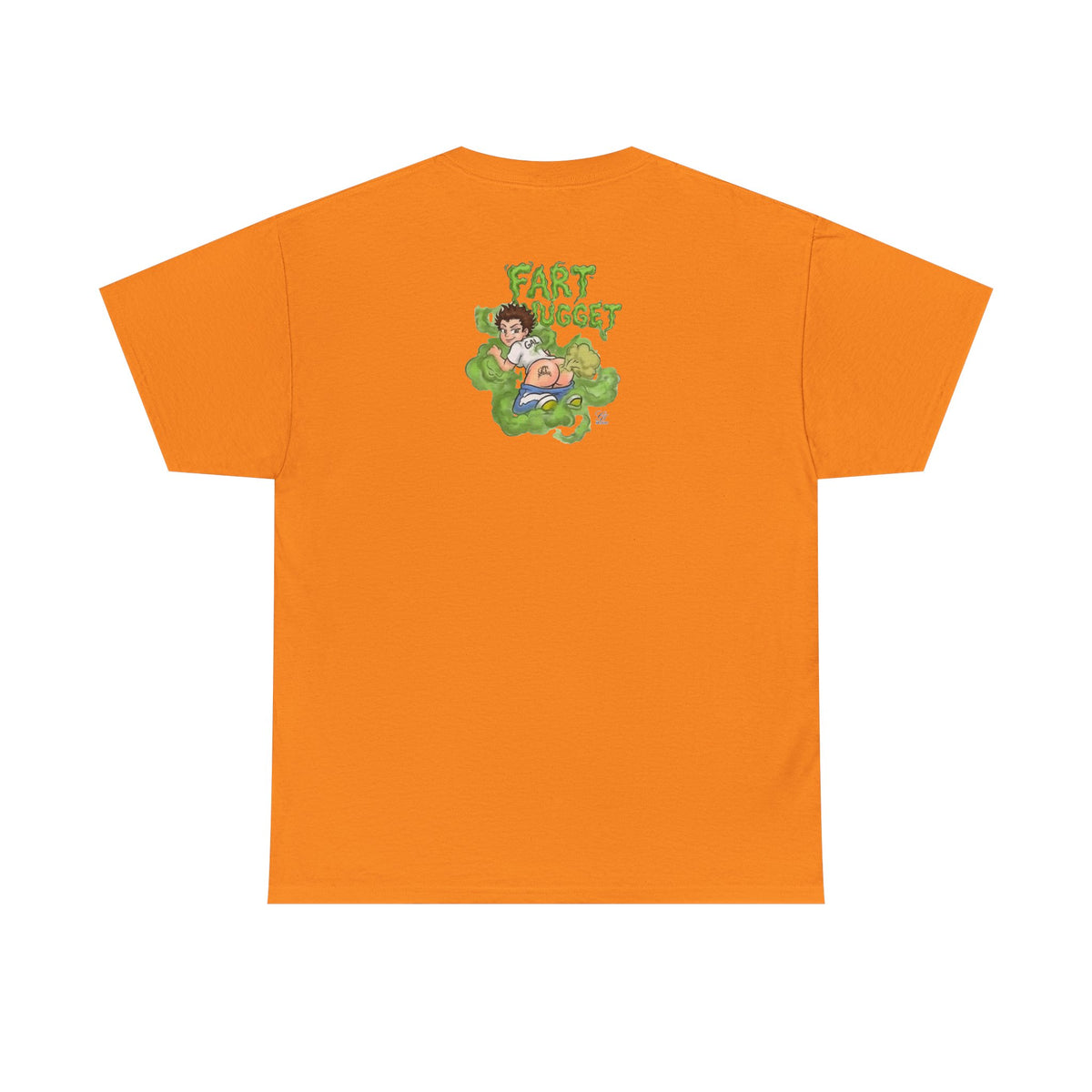 Fart Nugget graphic tee | Funny cartoon kid fart illustration T-Shirt