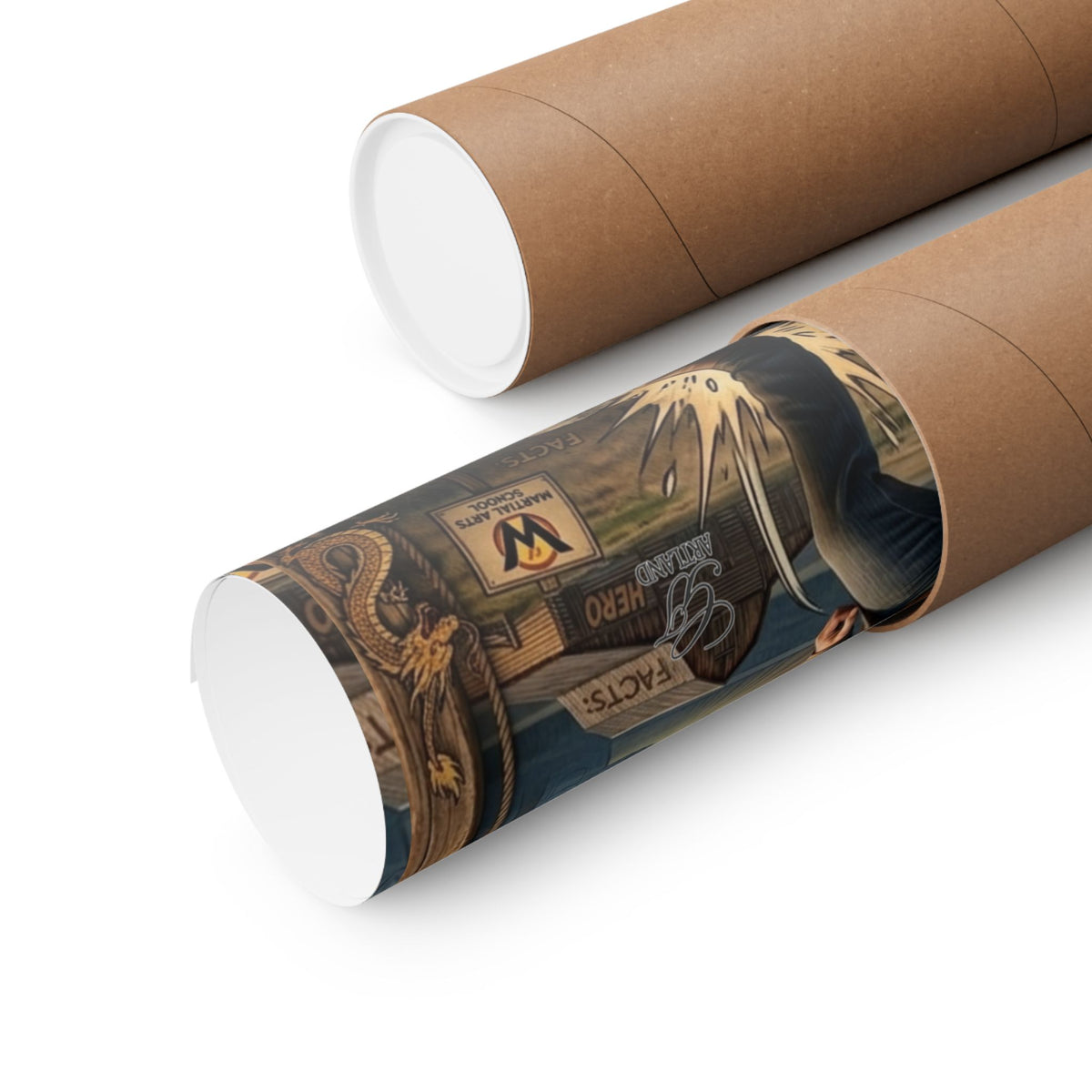 Chuck Norris Movie Poster Matte Vertical Poster | Cowboy Lawman Wall Art by GT Artland