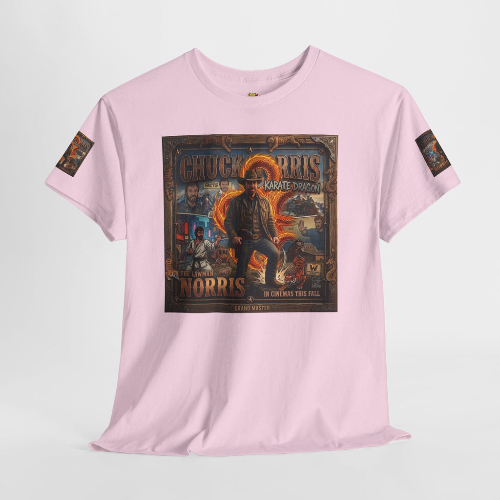 Retro Action Movie Poster T-Shirt | Vintage Fighter Hero Tee