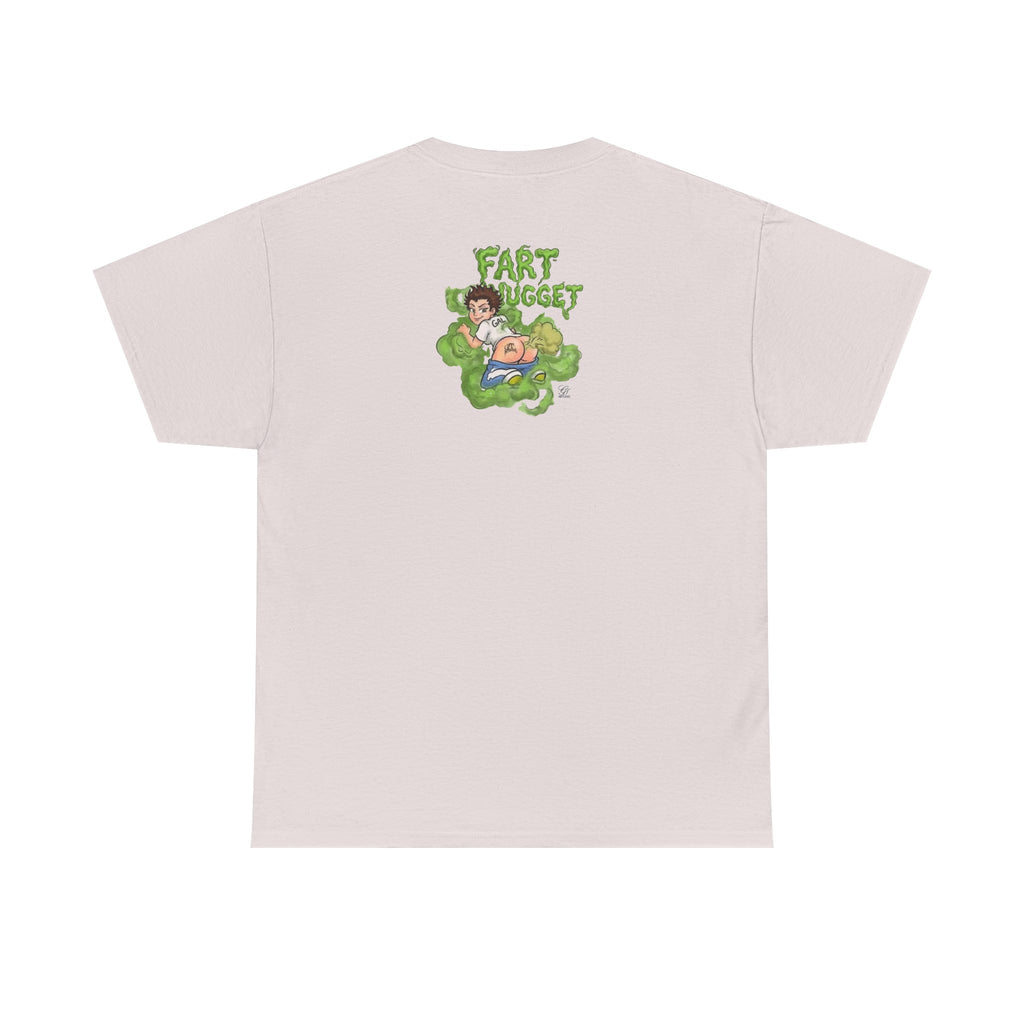 Fart Nugget graphic tee | Funny cartoon kid fart illustration T-Shirt