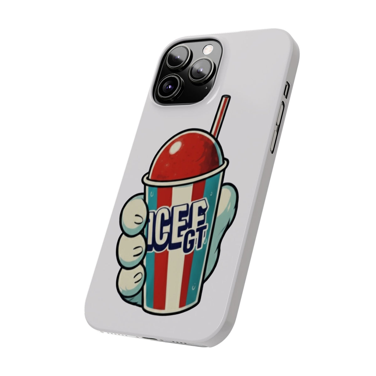ICEE Slush Cup Slim Phone Case | Red White Blue Slushie