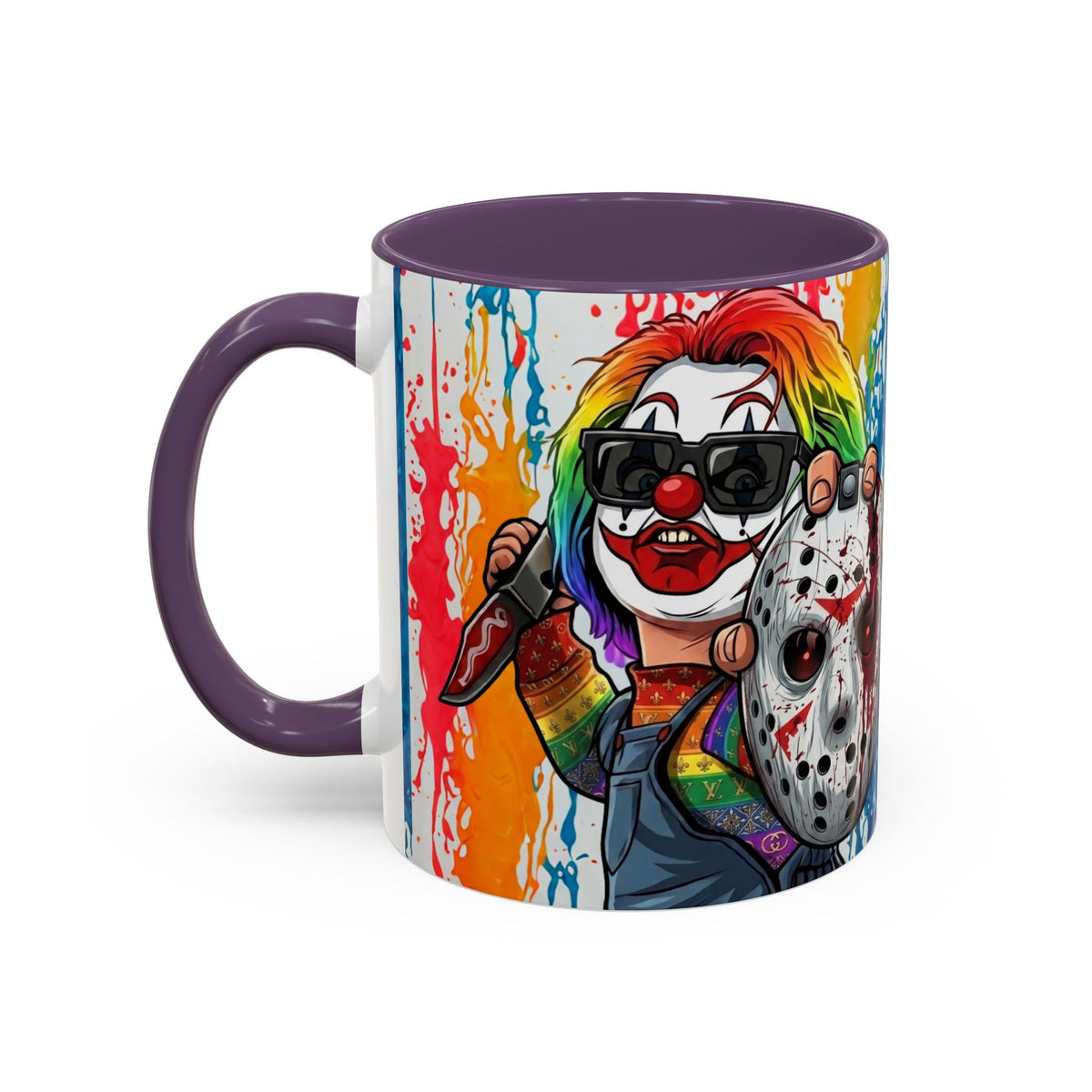 Rainbow Slasher Color Drip Designer GT Soldier Edition | Accent Coffee Mug 11oz 15oz