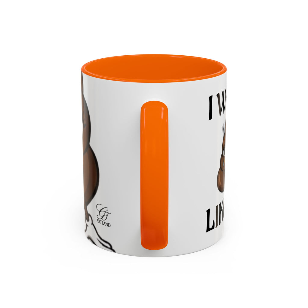 Sad Poop Emoji Coffee Mug – Funny Cute Collectors Novelty Accent Mug (11/15oz) by GT Artland