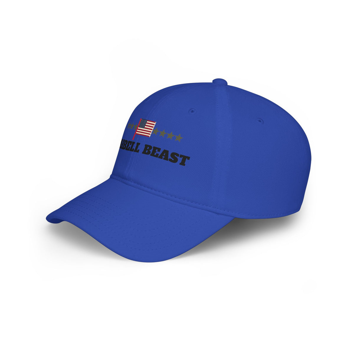 "BARBELL BEAST" Flag Embroidery Cap | American Baseball Hat