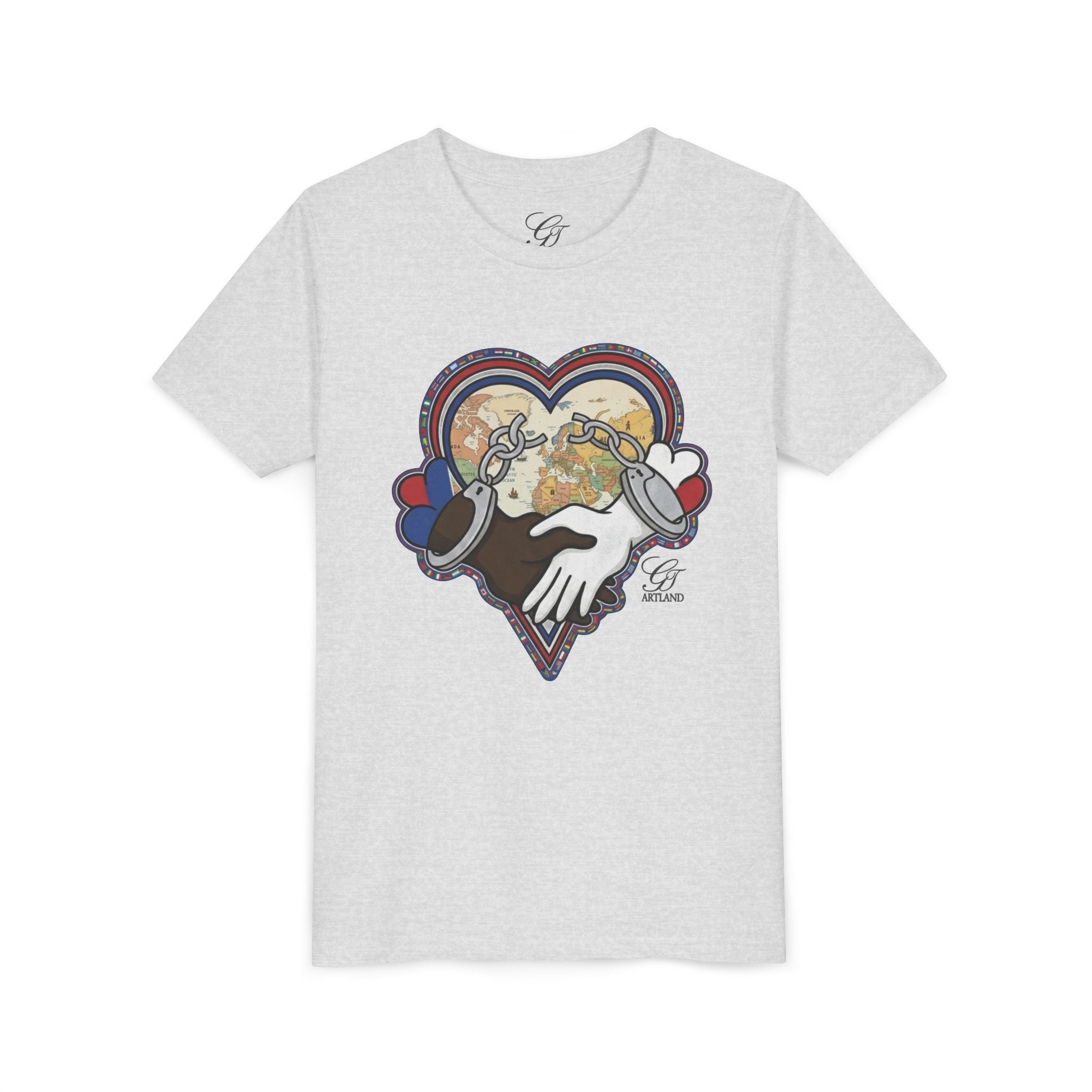 Heart Hands Graphic Tee | Youth Short Sleeve Tee by GT Artland