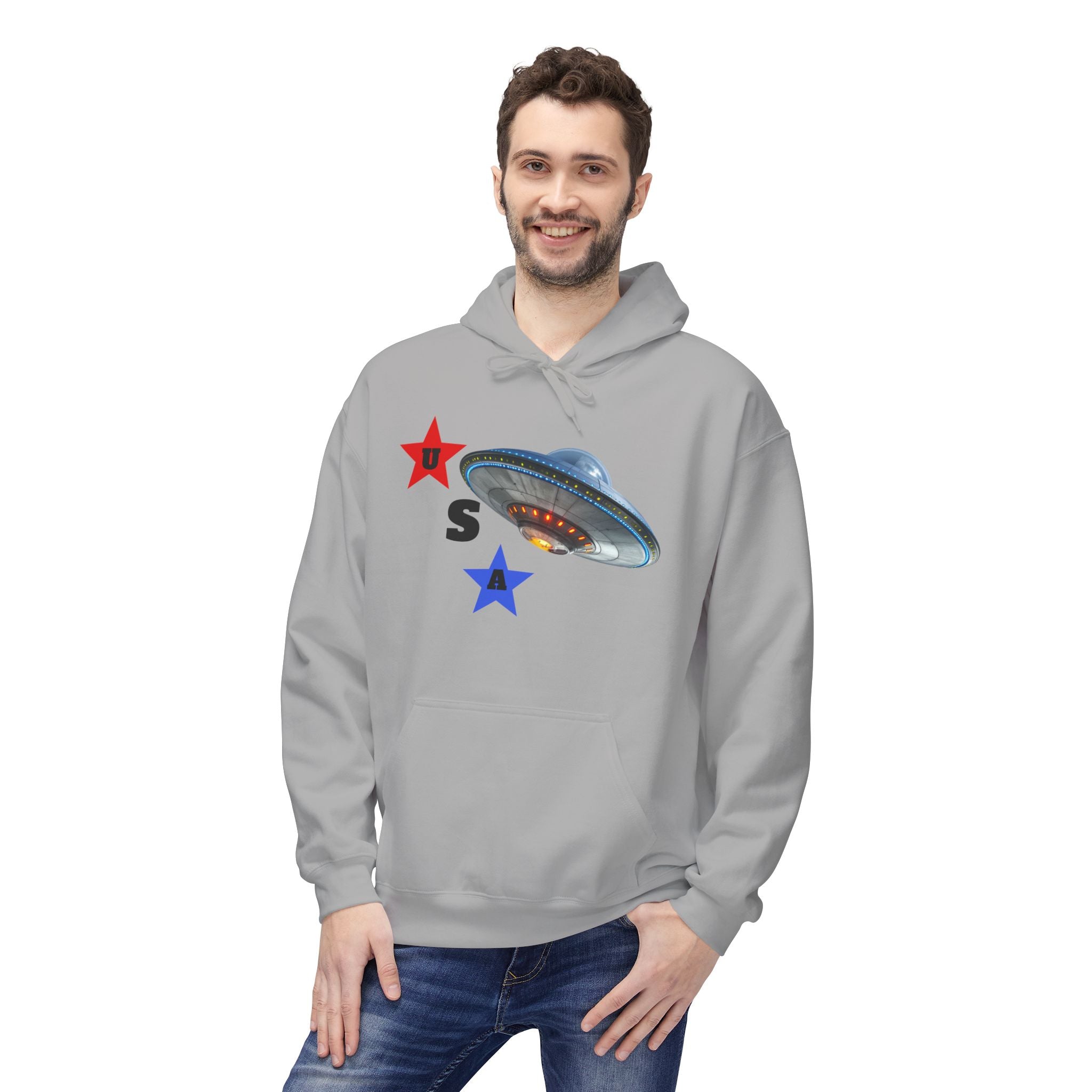 UFO Unisex Spaceship Hoodie