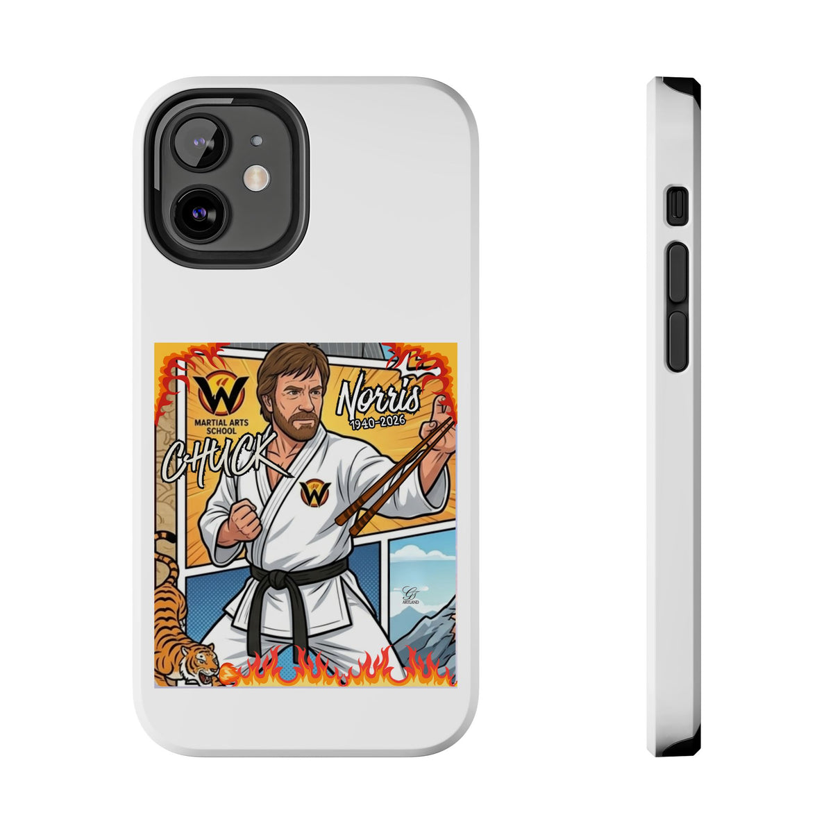 Chuck Norris Karate Tough Phone Case