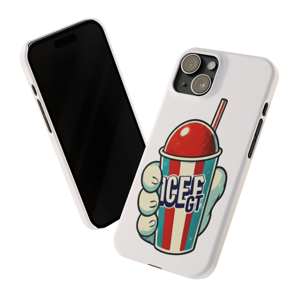 ICEE Slush Cup Slim Phone Case | Red White Blue Slushie