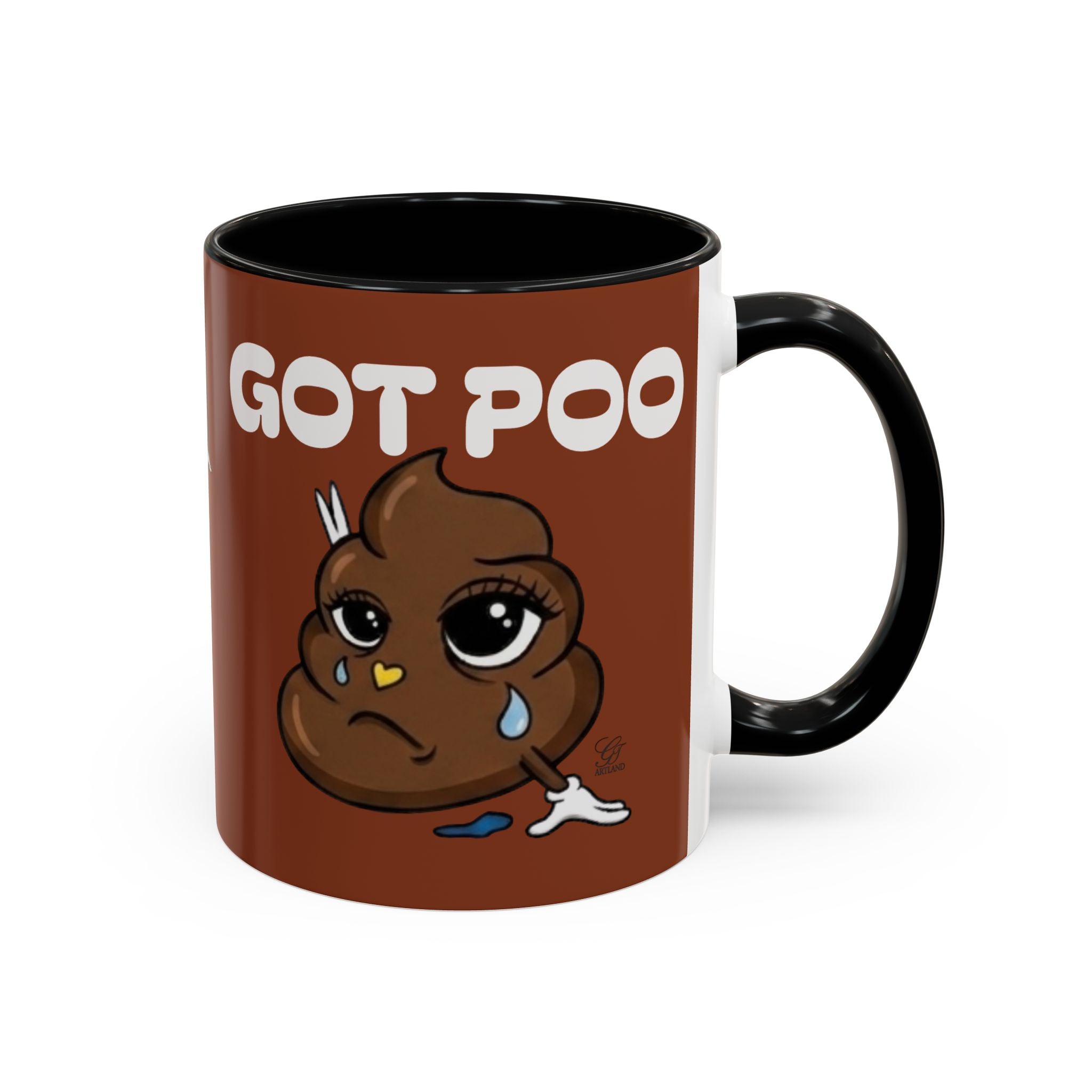 Coffee Mug — 'Got Poo' Funny Poop Coffee Mug, Humor Gift for Friends & Gag Occasions by GT Artland