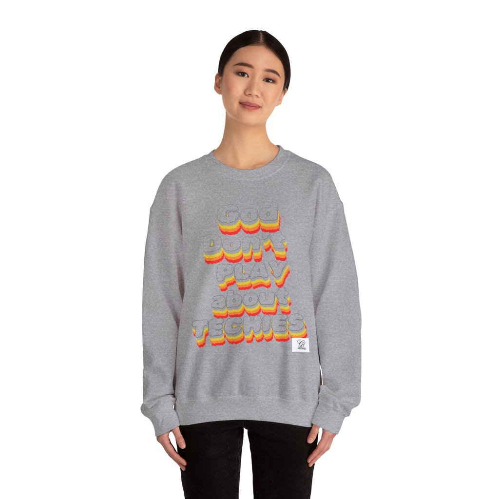 God Don't Play About Techies Unisex Crewneck Sweatshirt