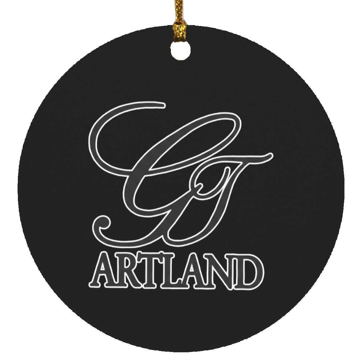 GT ARTLAND Forever SUBORNC Circle Ornament by GT Artland