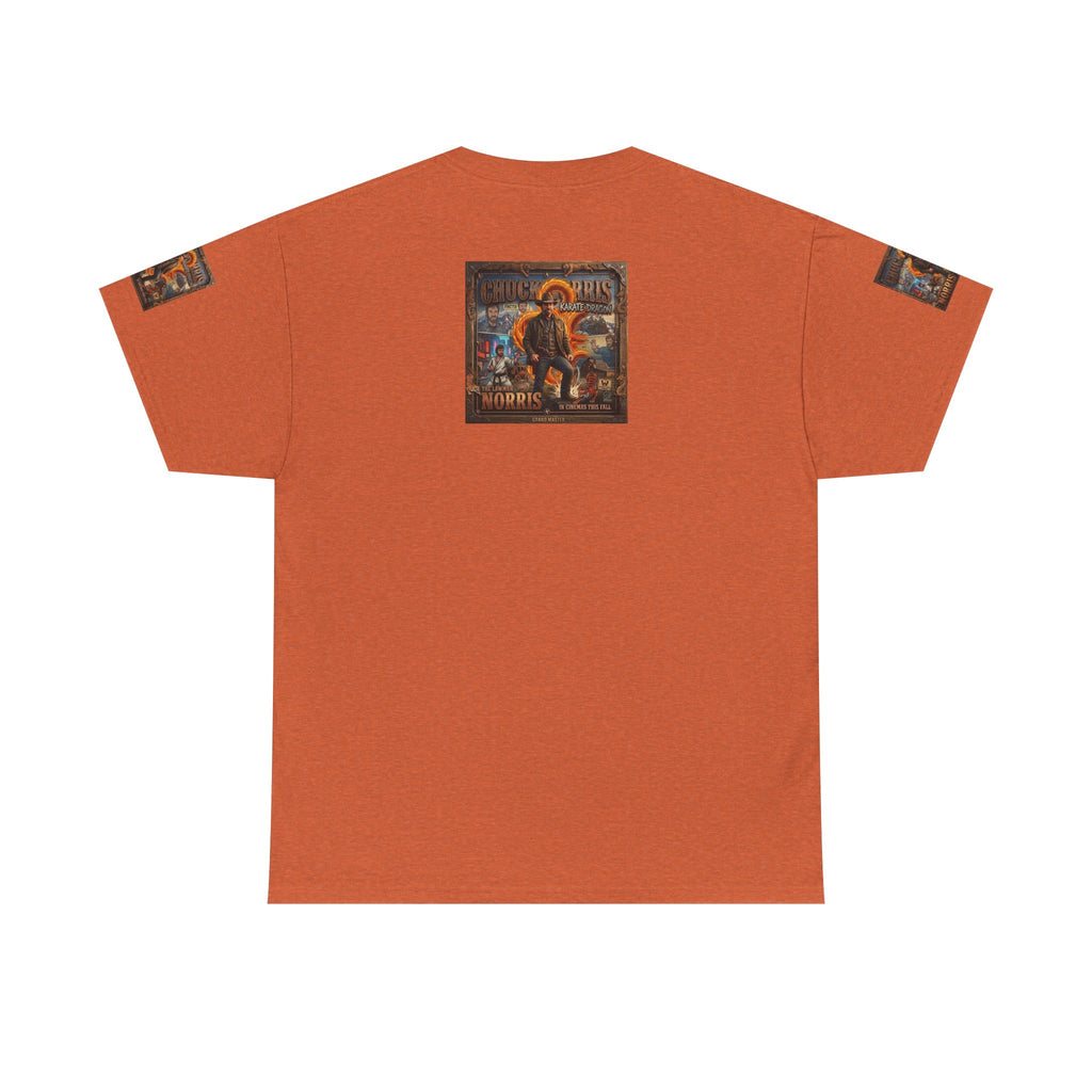 Retro Action Movie Poster T-Shirt | Vintage Fighter Hero Tee