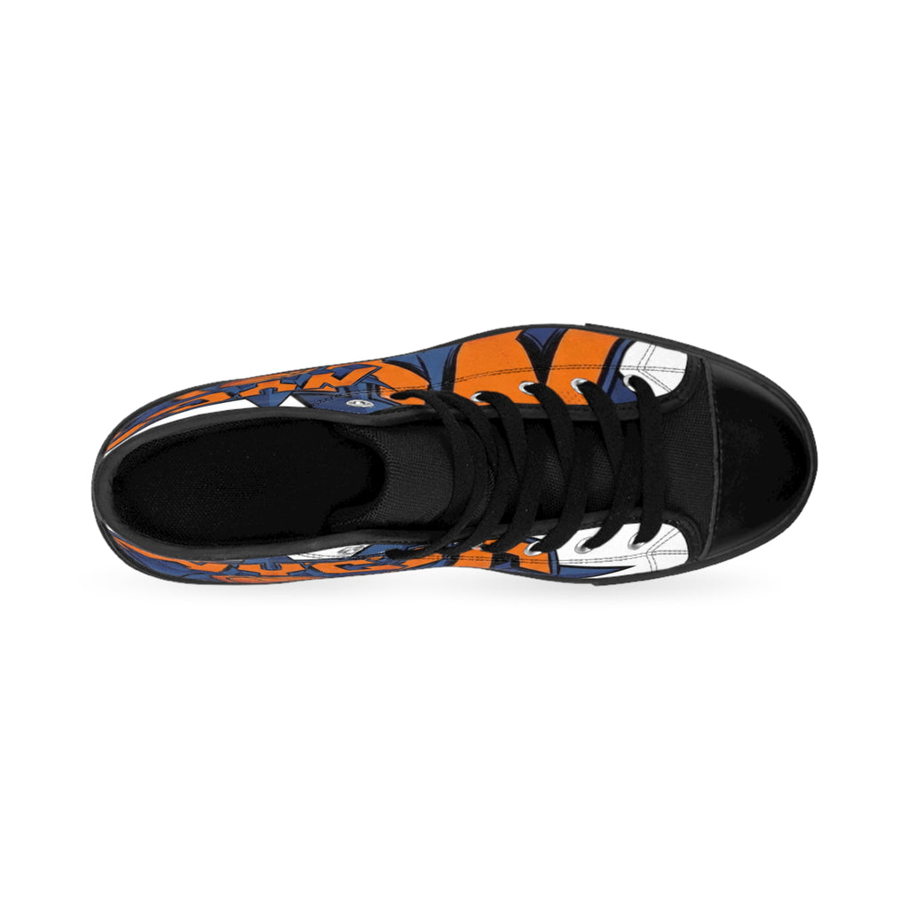 NYC Basketball Graffiti Sneakers