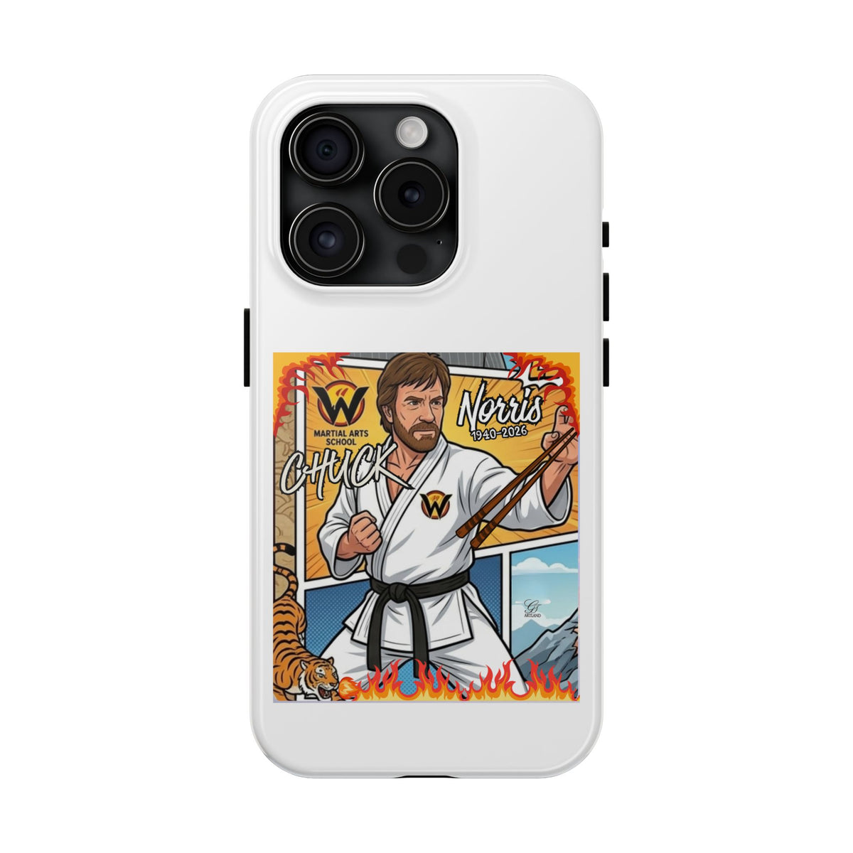 Chuck Norris Karate Tough Phone Case