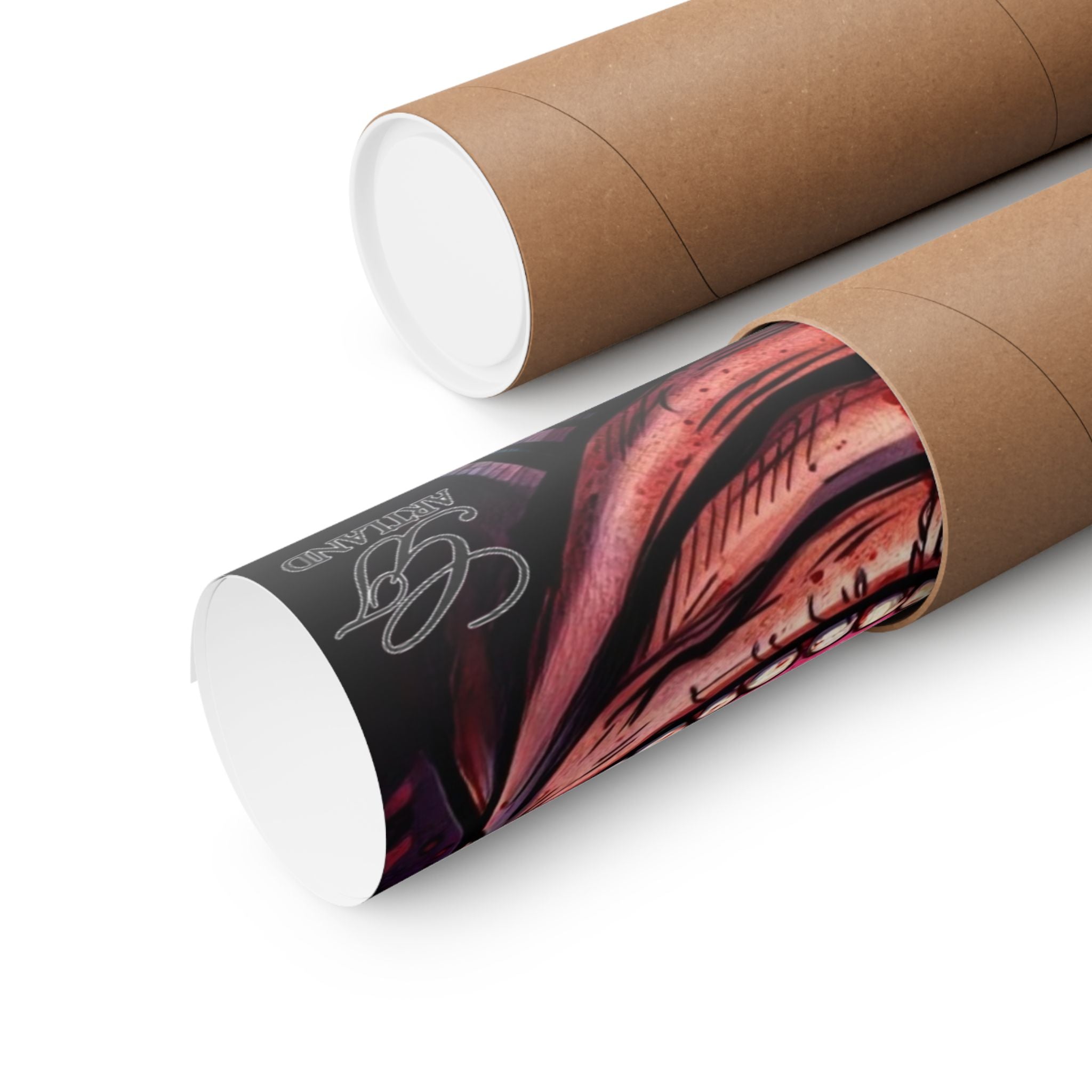 Playtimes Over Horror Elite Designer Matte Vertical Posters by GT Artland