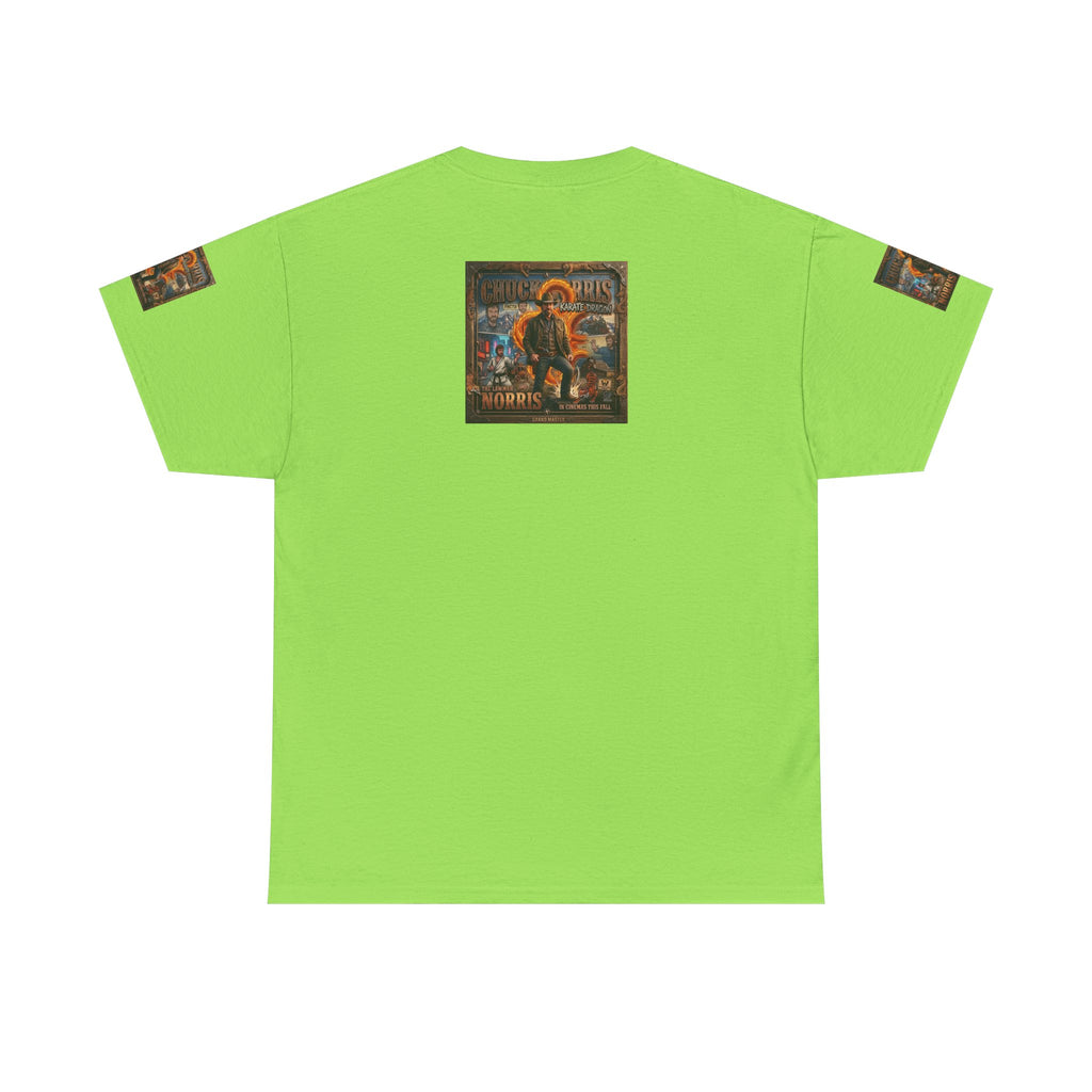 Retro Action Movie Poster T-Shirt | Vintage Fighter Hero Tee