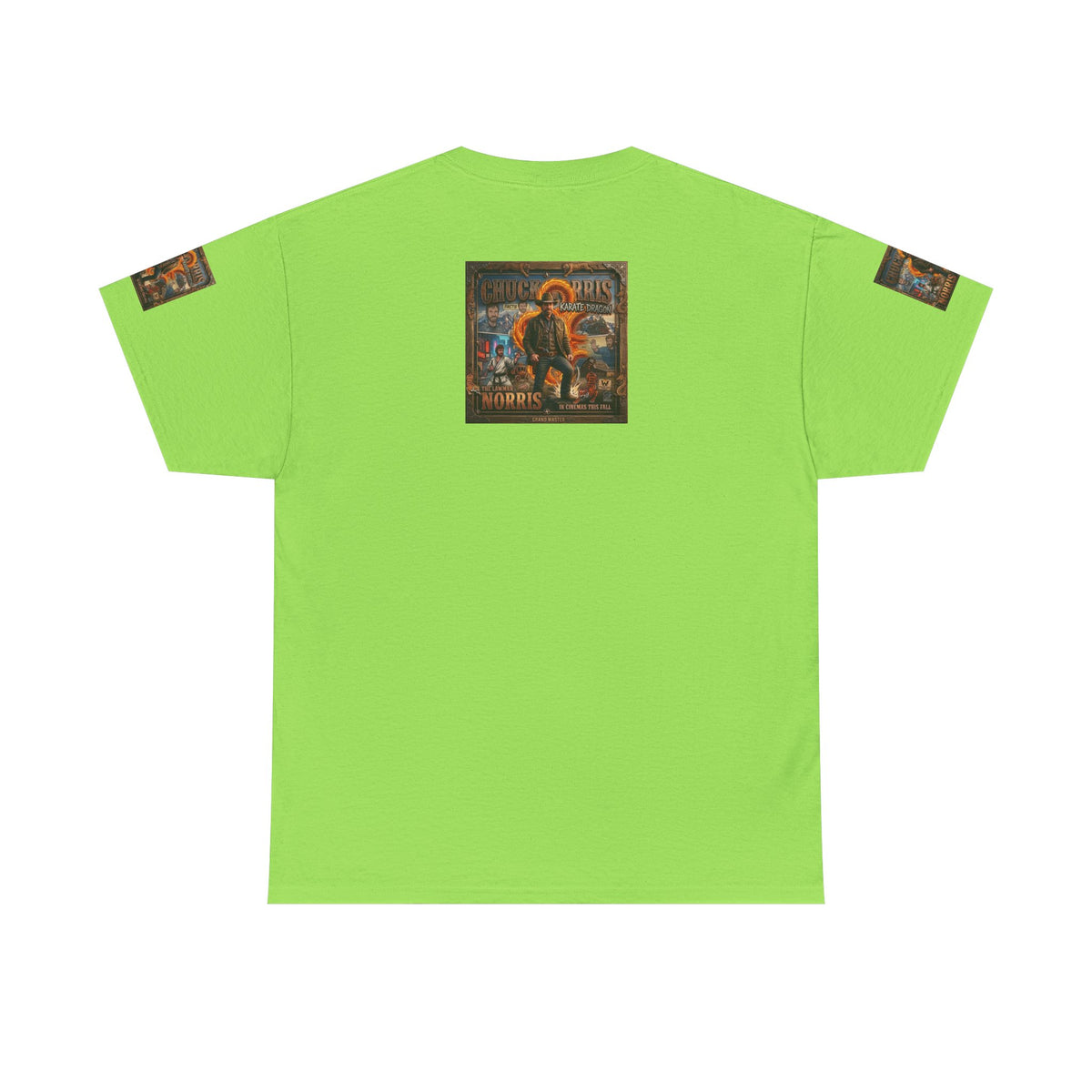 Retro Action Movie Poster T-Shirt | Vintage Fighter Hero Tee