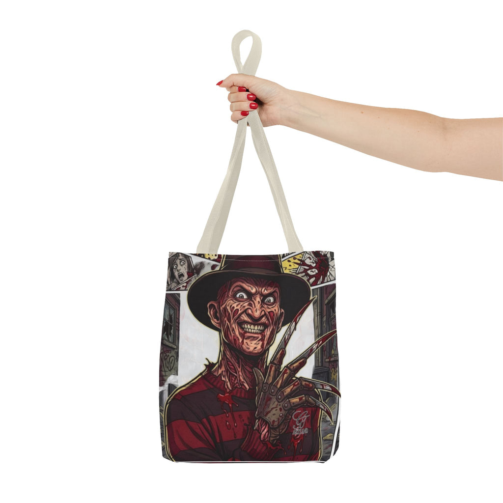 Elm Street Gangsta Horror Tote Bag by GT Artland