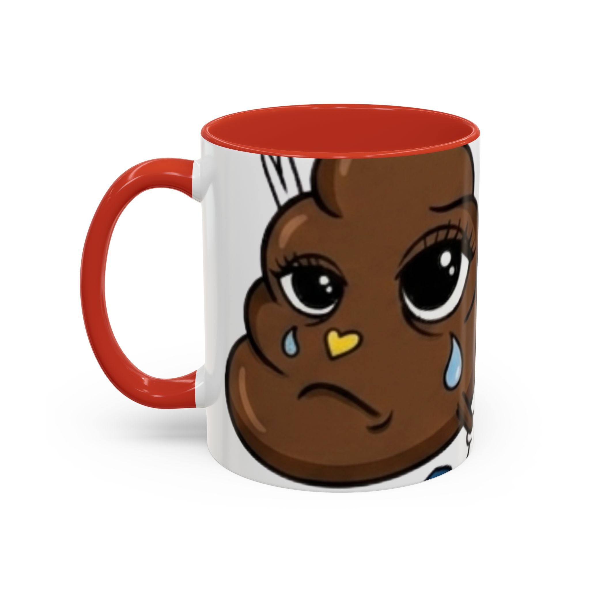 I Woke Up Like This Coffee Mug – Funny Poop Emoji Designer Accent Mug (11/15oz) by GT Artland