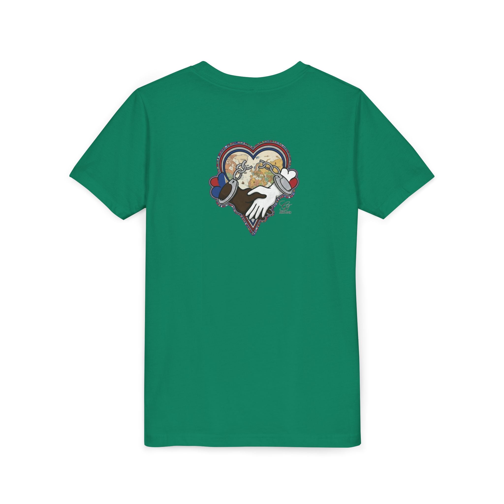 Heart Hands Graphic Tee | Youth Short Sleeve Tee by GT Artland