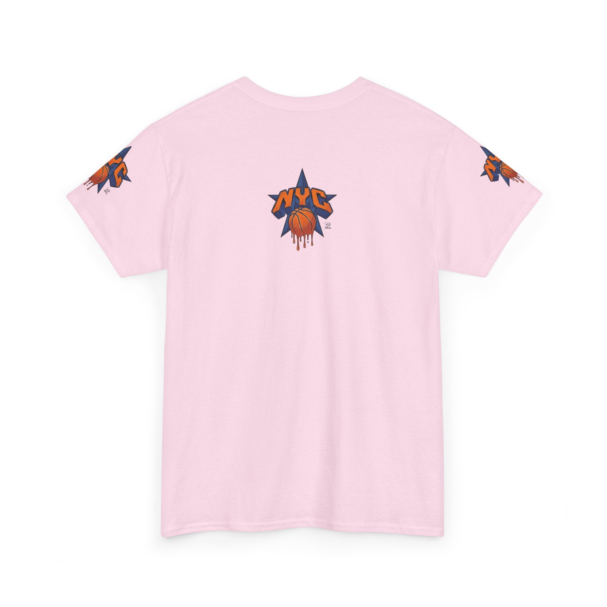 NYC Dripping Basketball Star Tee | Sports City Graphic Shirt by GT Artland