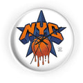 NYC Drip Basketball Wall Clock | Urban Sports Decor by GT Artland