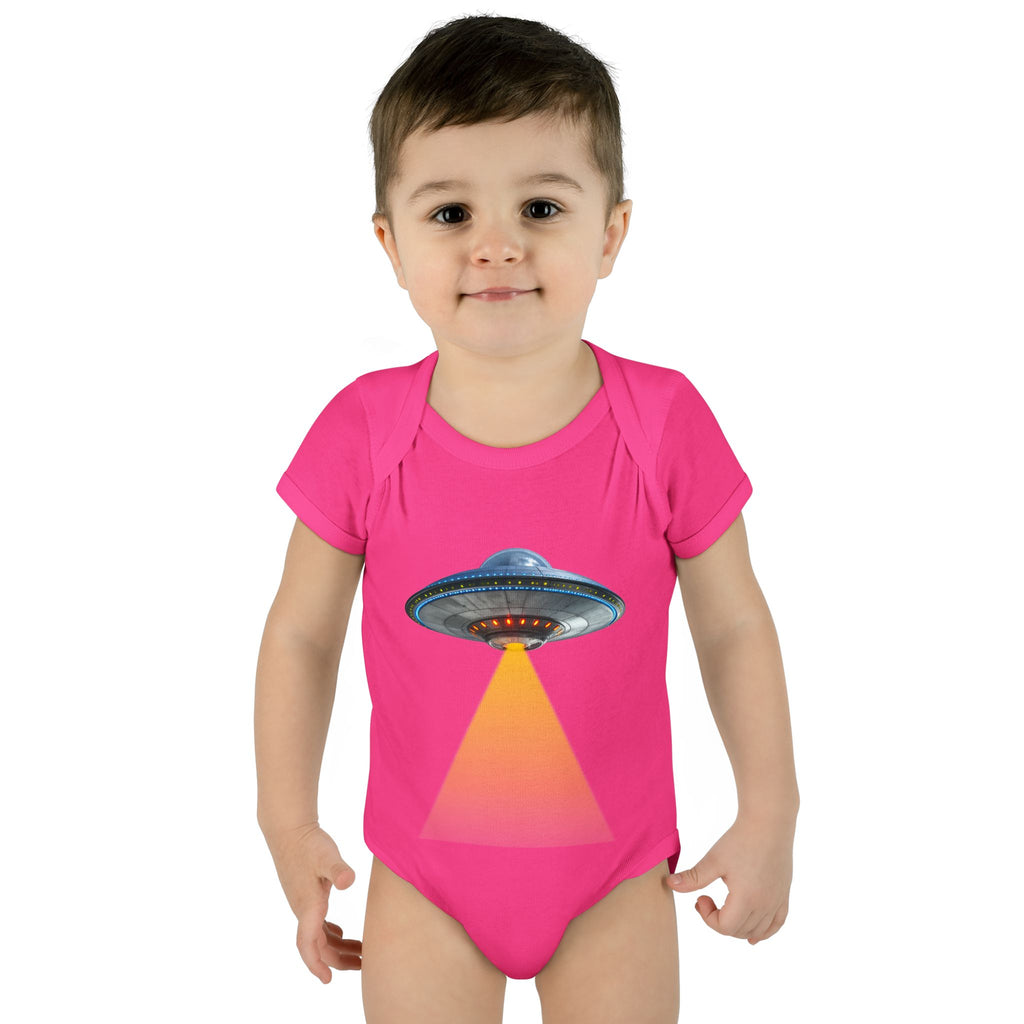 UFO Infant Bodysuit | Cute Alien Spaceship Baby Onesie