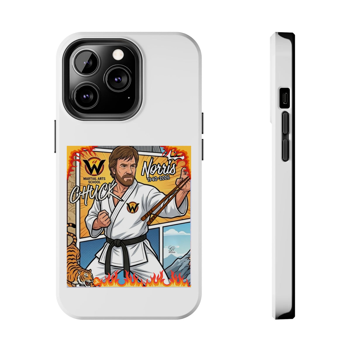 Chuck Norris Karate Tough Phone Case