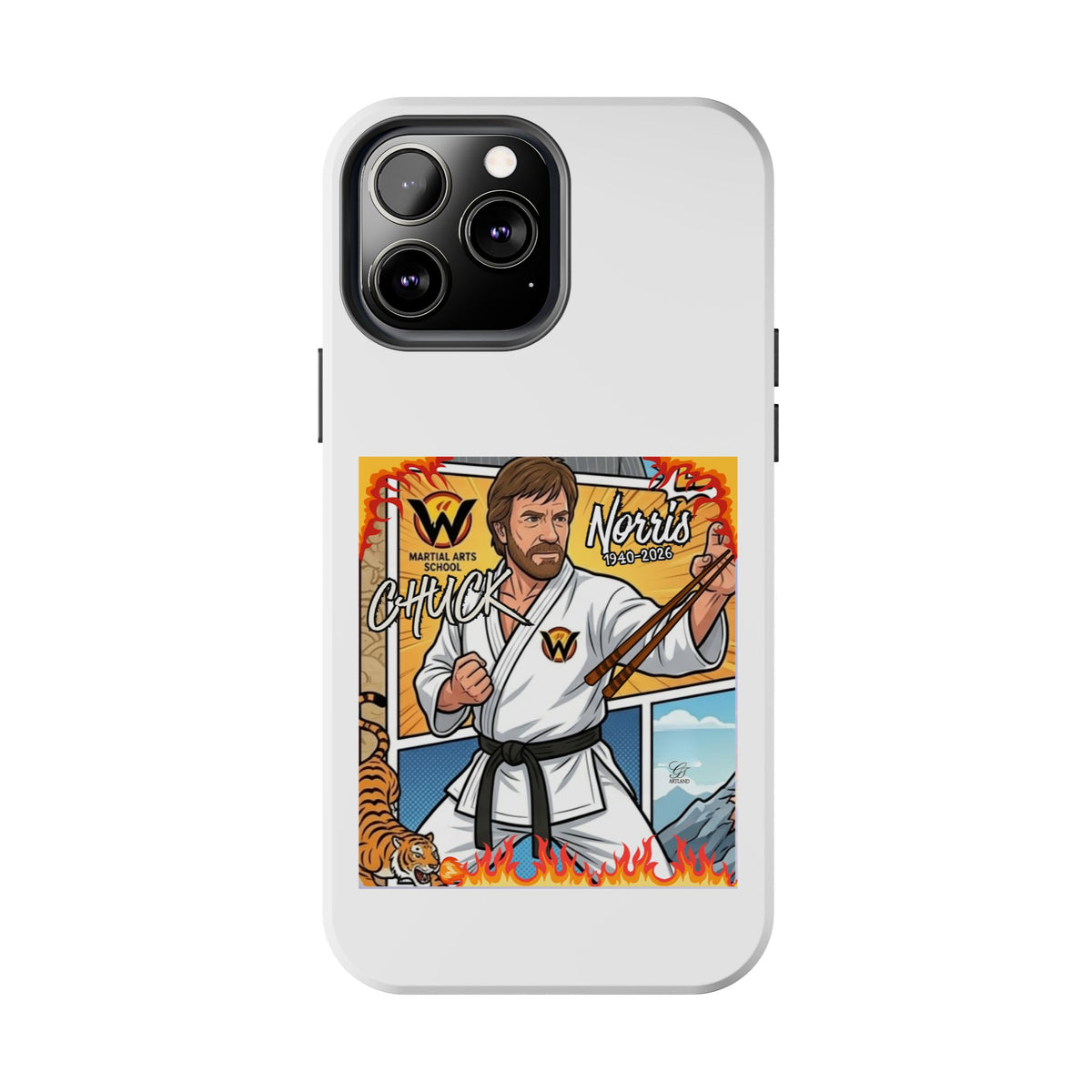 Chuck Norris Karate Tough Phone Case