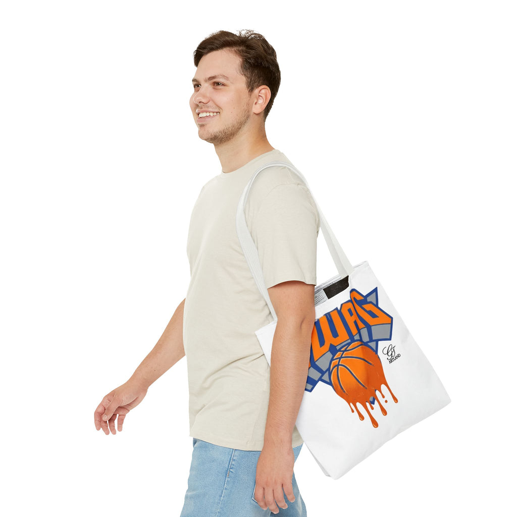 Swag Dripping Basketball tote bag | Sports Graphic Tote by GT Artland