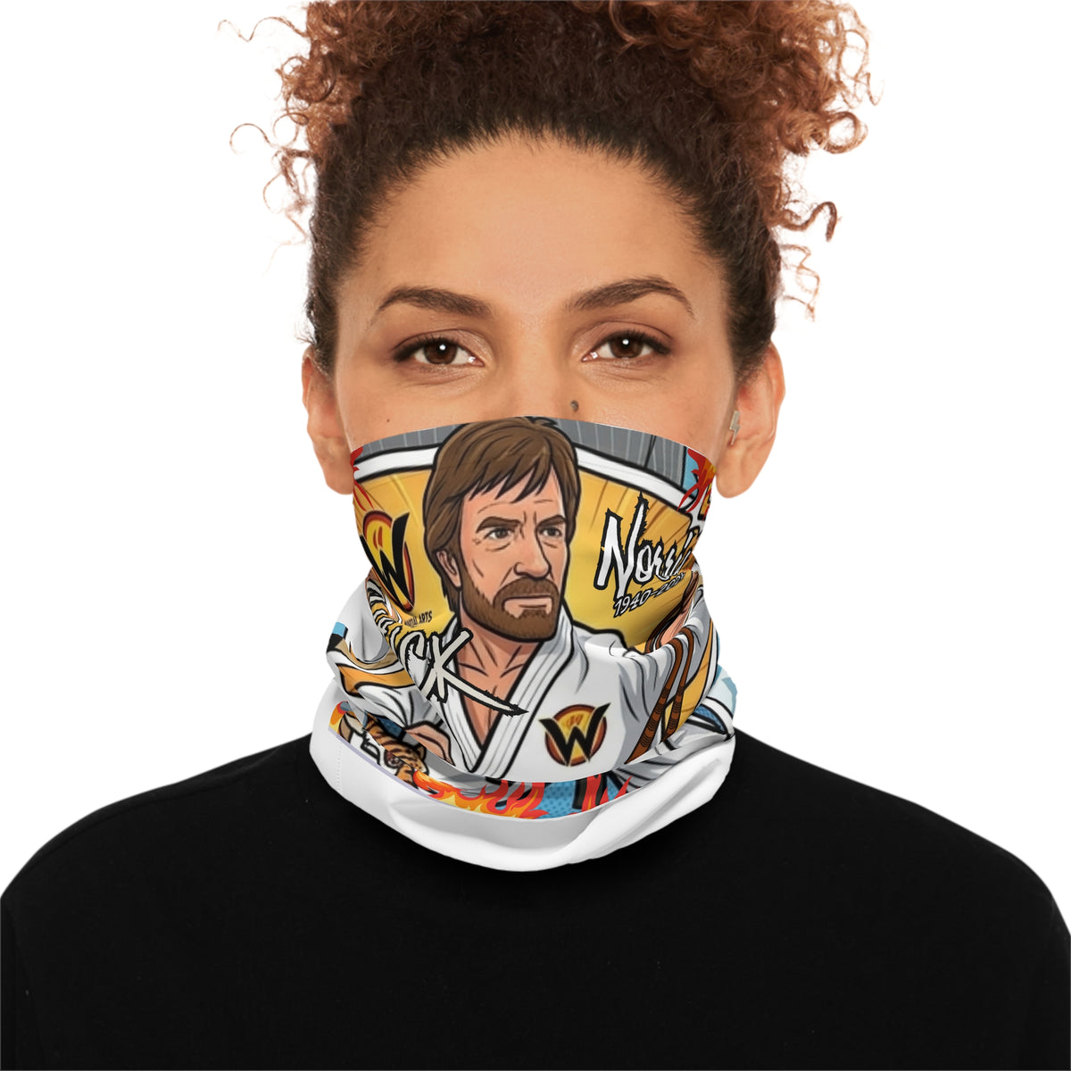 Chuck Norris Karate Tiger Design