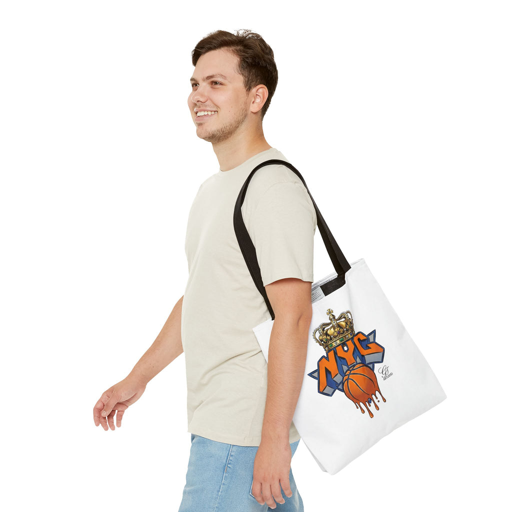 NYC Crown Basketball tote bag | Streetwear City Sports design