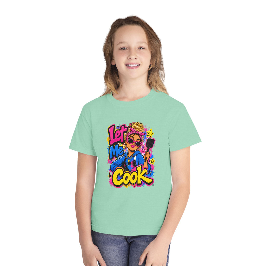 Let Me Cook Chef Girl Youth T-Shirt