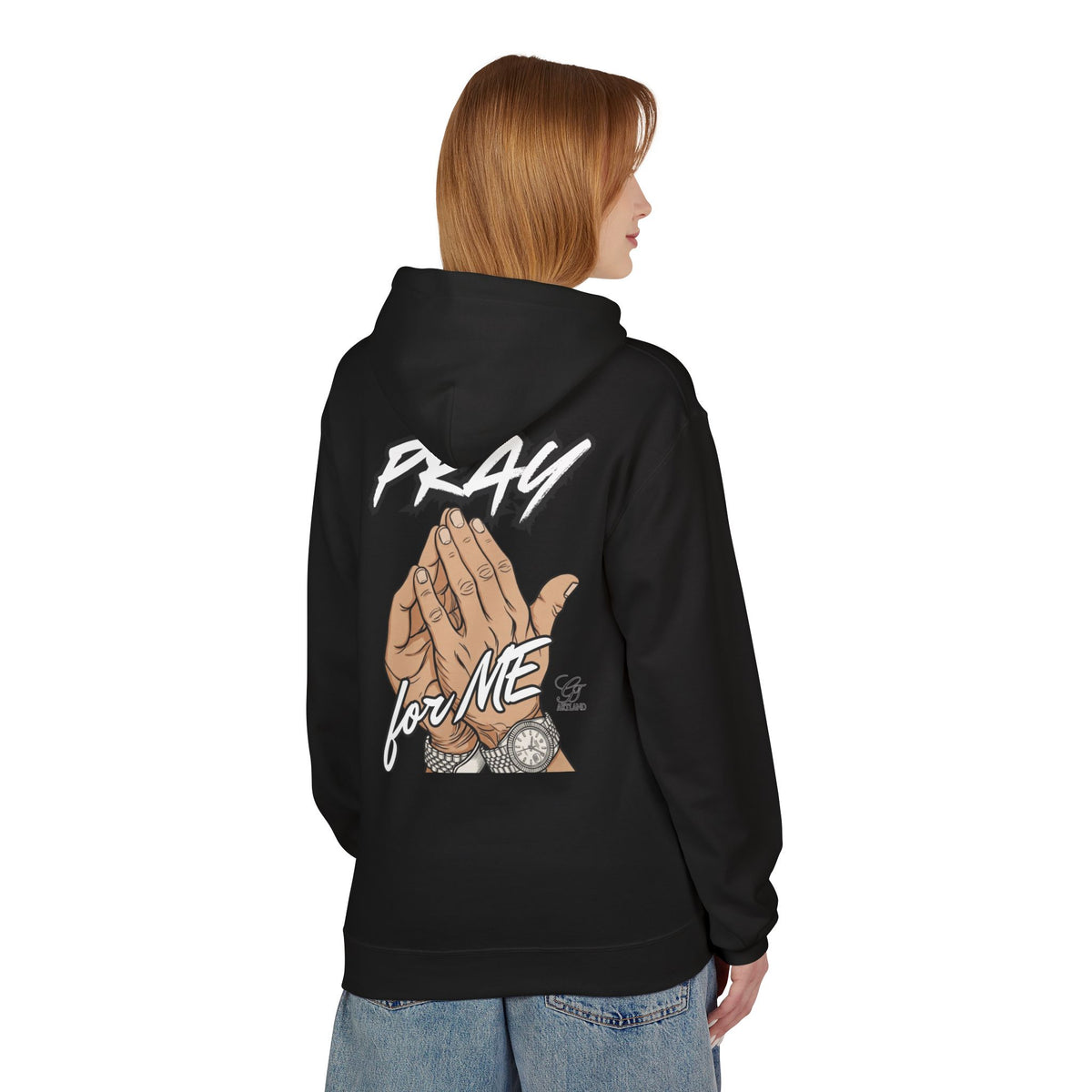 Praying Hands Pray For Me Hoodie | Religious Faith Streetwear