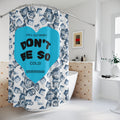 Don’t Be So Cold Shower Curtain | Blue Bathroom Decor