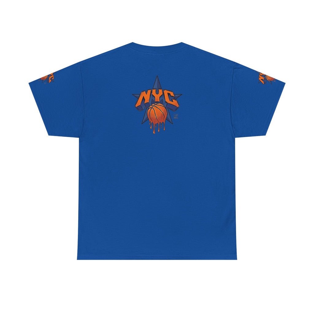 Copy of NYC Dripping Basketball Tee | New York City Hoops Shirt by GT Artland