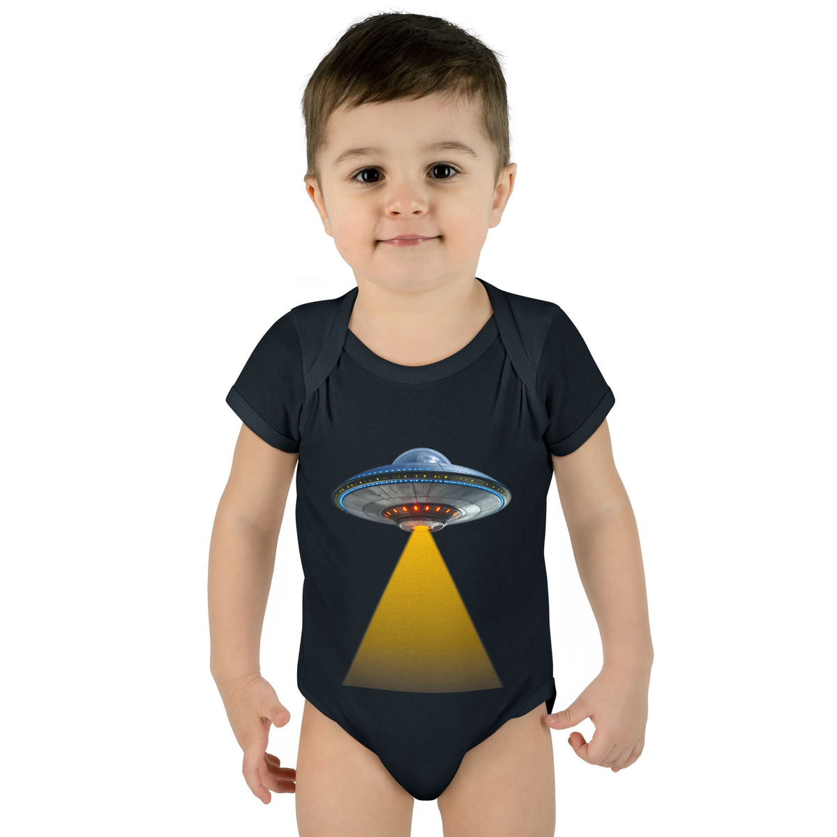 UFO Infant Bodysuit | Cute Alien Spaceship Baby Onesie