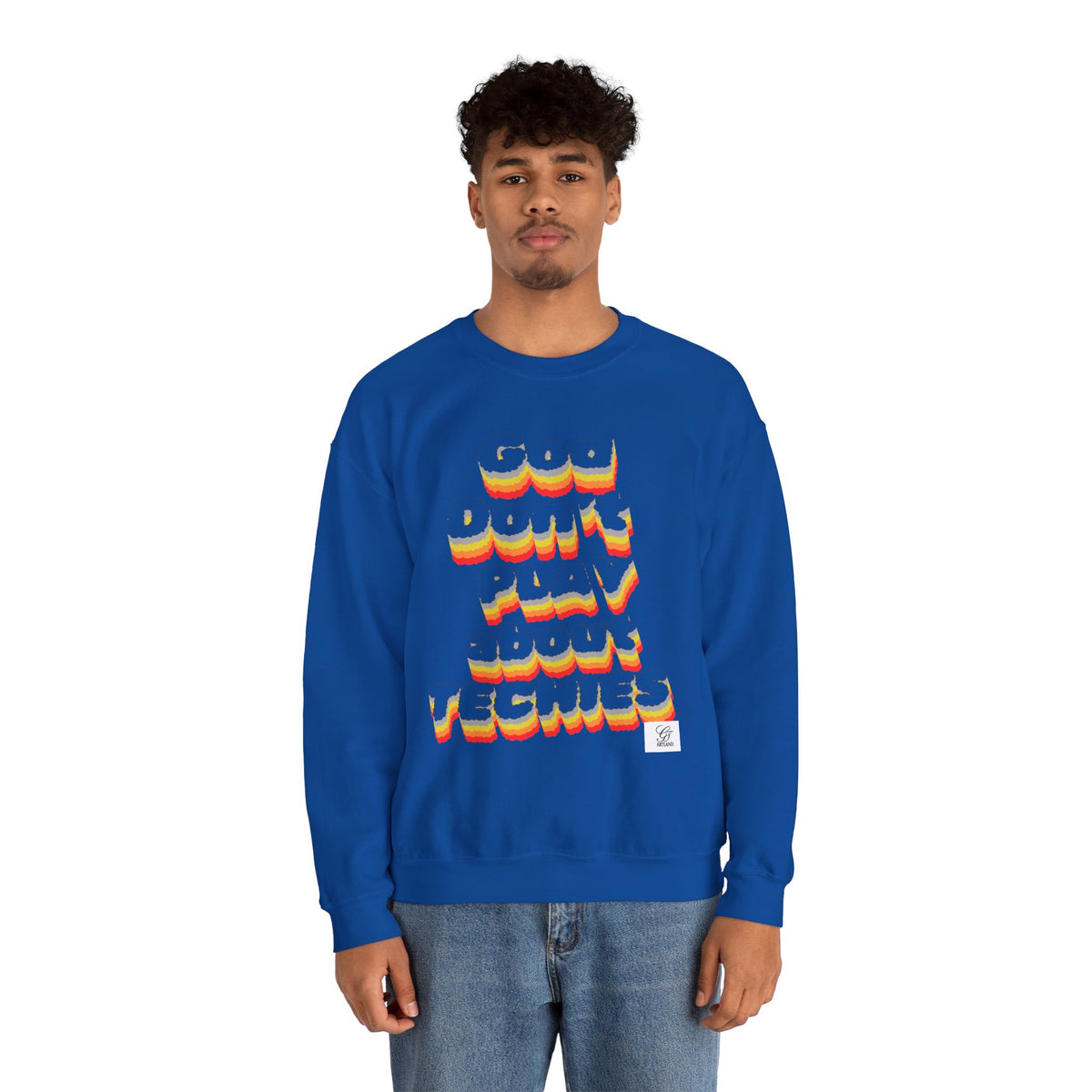 God Don't Play About Techies Unisex Crewneck Sweatshirt