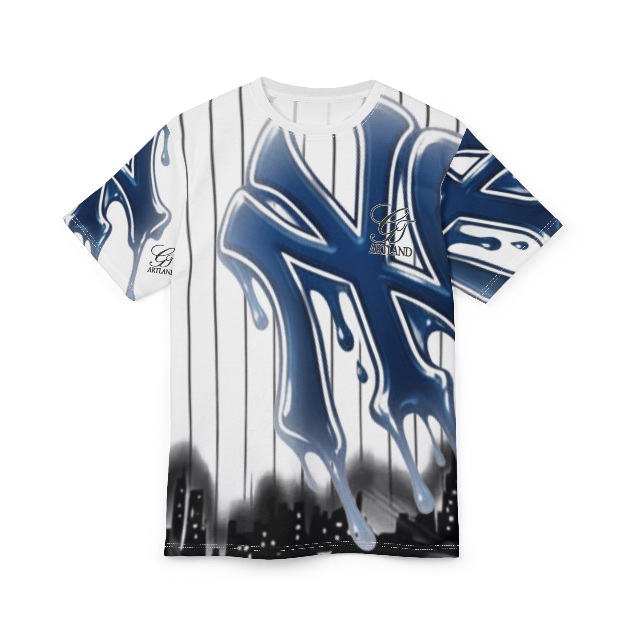 Dripping NY Graffiti Tee | All-Over Print by GT Artland
