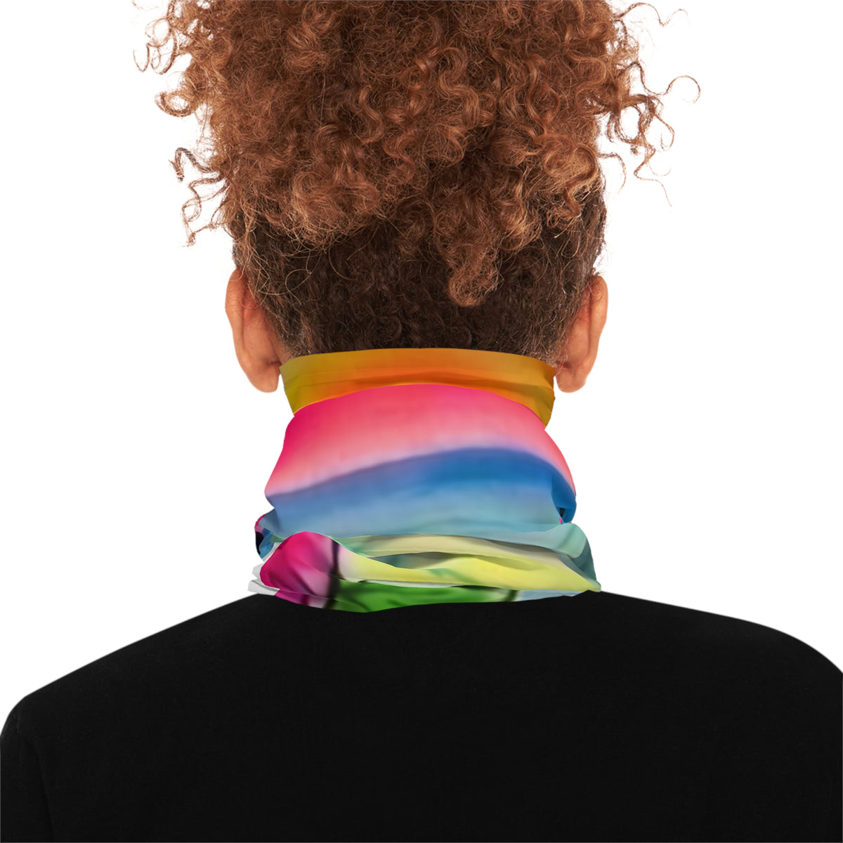 Personalized Airbrush Beach Dolphin Sunny Neck Gaiter – by GT Artland