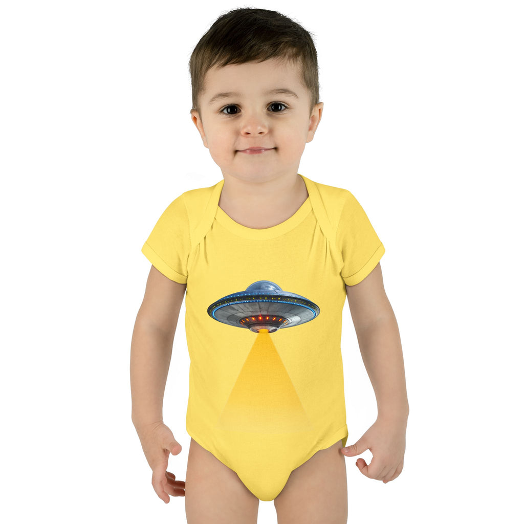UFO Infant Bodysuit | Cute Alien Spaceship Baby Onesie